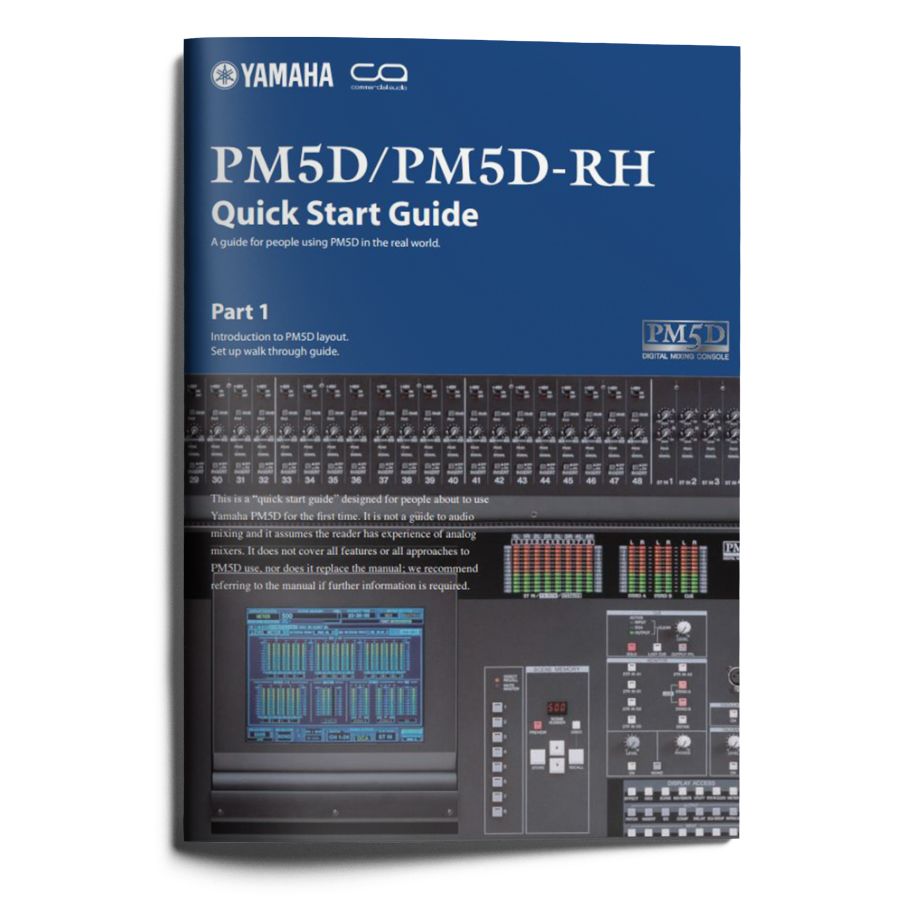 PM5D V2, PM5D-EX - Self Training - Mixers - Professional Audio